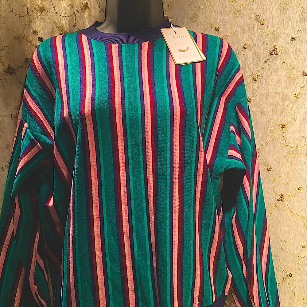 Vibrant striped Ted Baker sweater